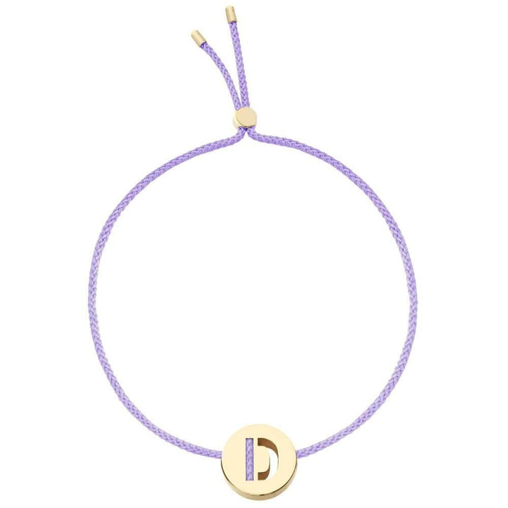 ABCs - D 18K Gold plattiert Armband