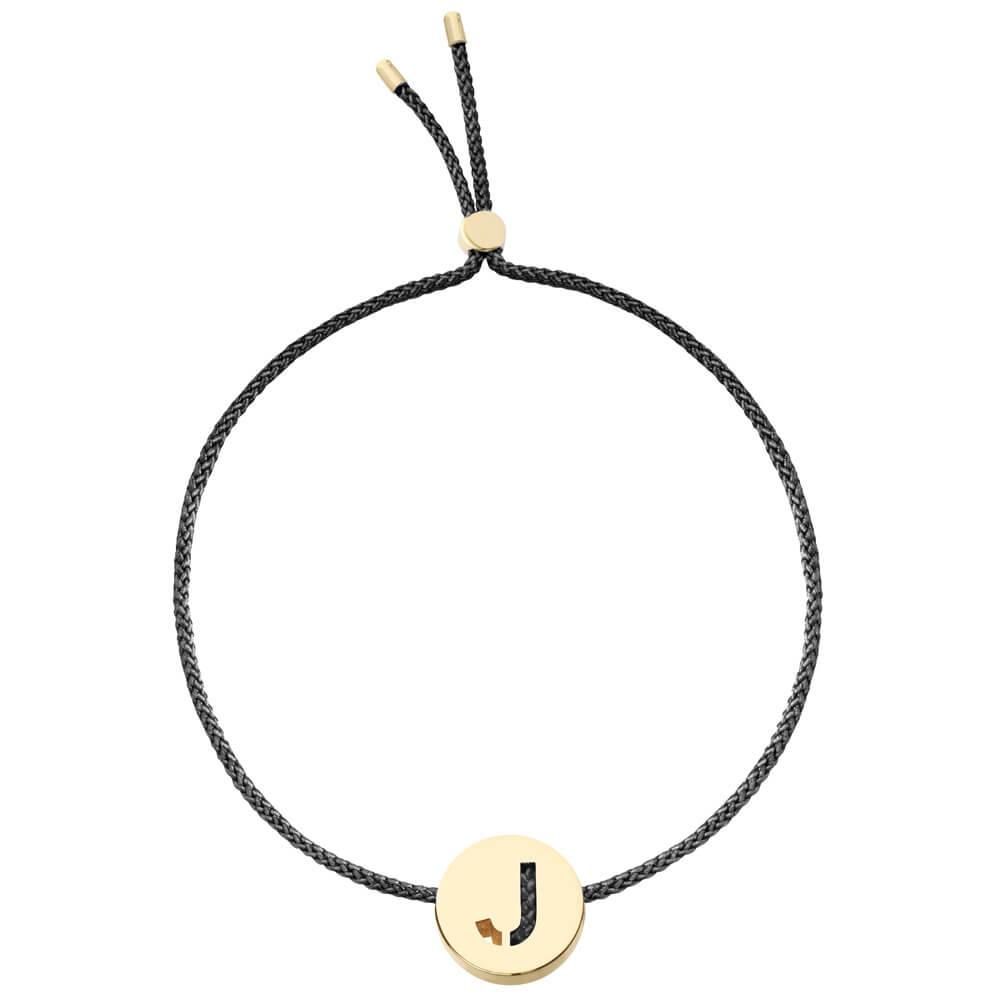 ABCs - J 18K Gold plattiert Armband