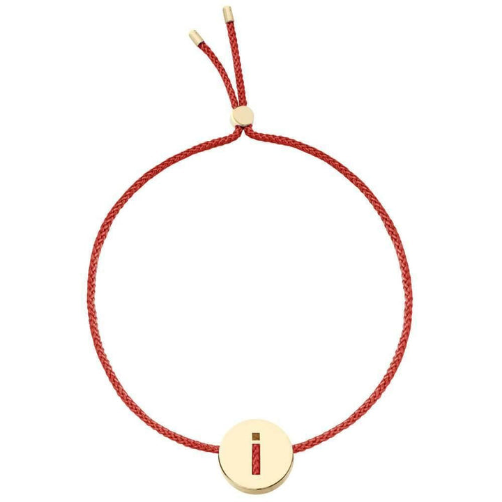 ABC's - I 18k Gold plattiert Armband