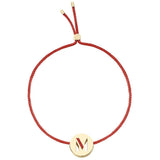ABCs - M 18k Gold plattiert Armband