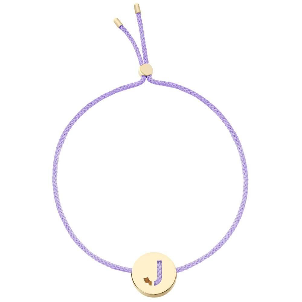 ABCs - J 18K Gold plattiert Armband