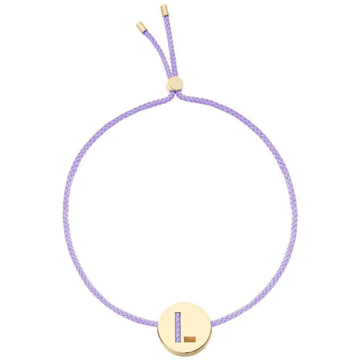 ABCs - L 18K Gold plattiert Armband