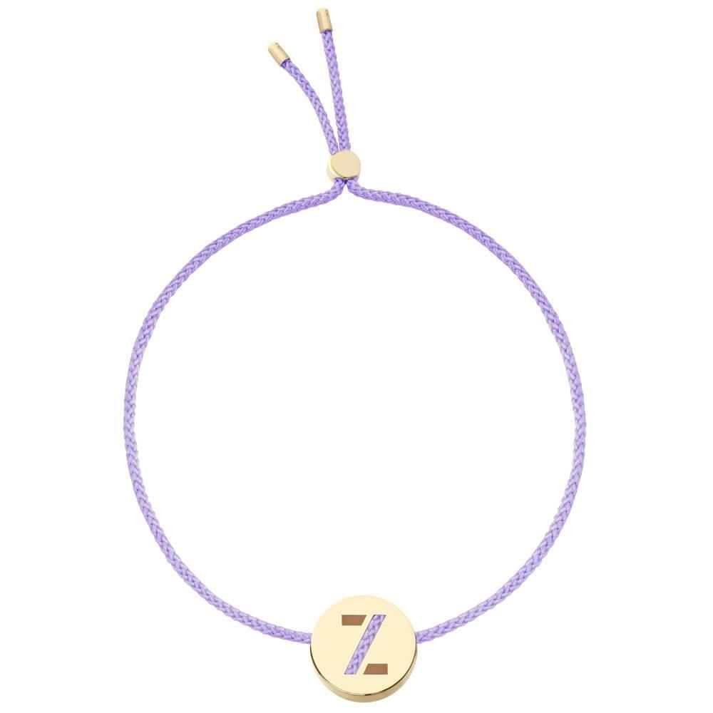 ABCs - Z 18k Gold plattiert Armband