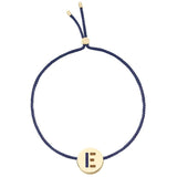 ABC's - E 18K Gold Plated Bracelet