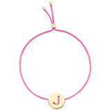 ABCs - J 18K Gold plattiert Armband