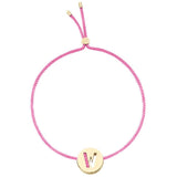 ABCs - W 18K Gold plattiert Armband