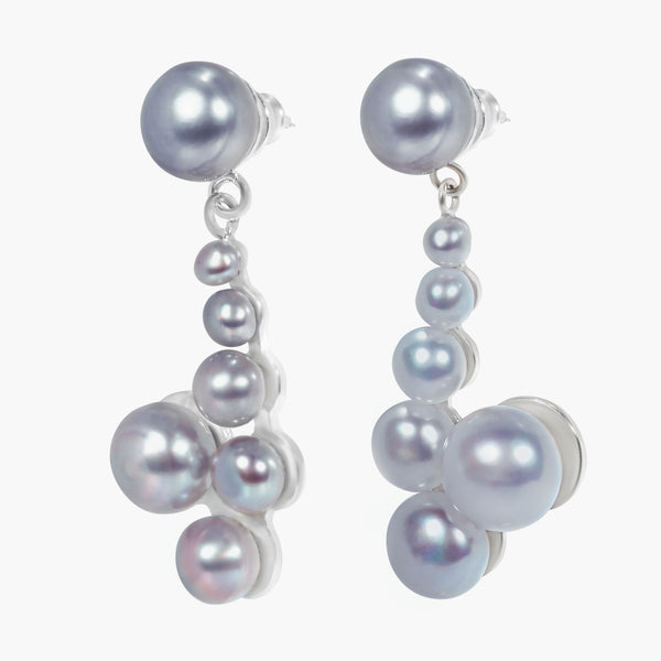 Adela 03 Earrings w. Pearls