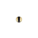 Albert Striped Ohrstecker 18K Gold