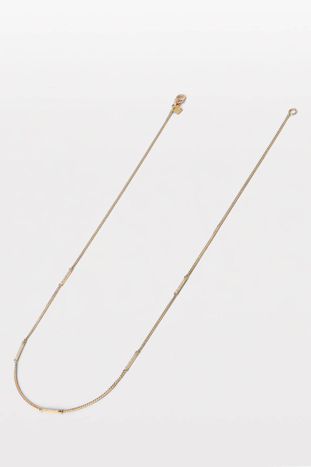 Anthology Goldkette aus 02K und 18K I Diamanten