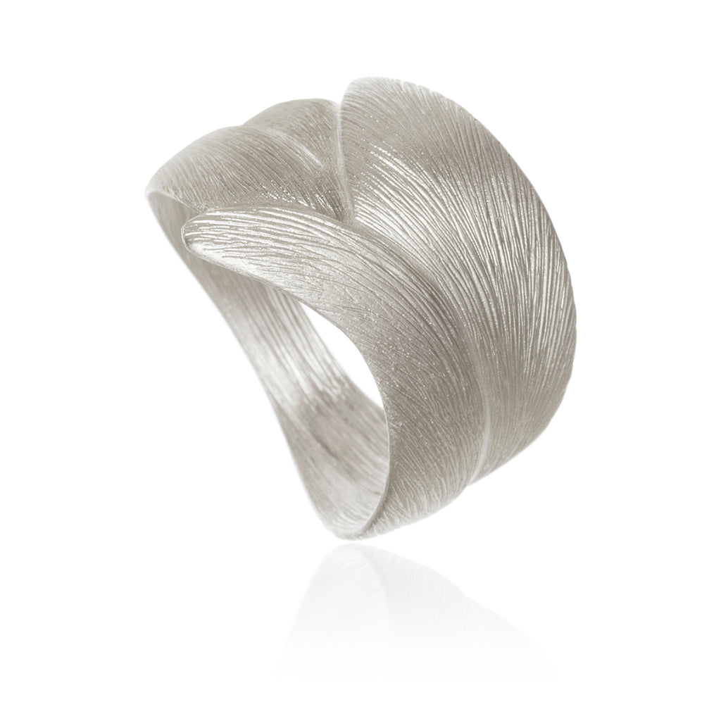 Large Aura Sølv Ring