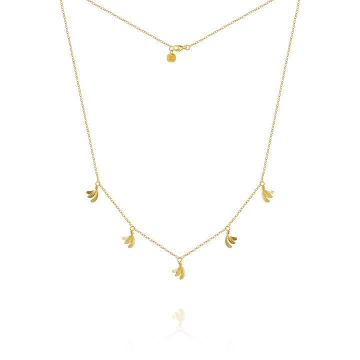 Aura Piccolo 18K Gold Necklace