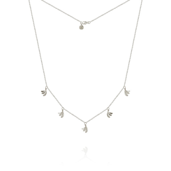 Aura Piccolo Silver Necklace
