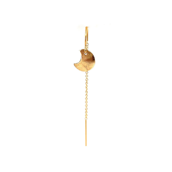 Aja 14K goldbesetzter Ohrring