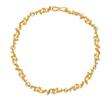 Amara Link Gold Plated Necklace