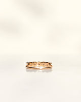 Angel Goldring aus 18K Weißgold oder Rosegold I Diamanten