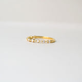 Brita 18K Gold Ring w. Diamonds