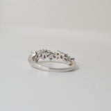 Shamaila 18K Whitegold Ring w. Diamonds