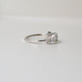 Shamaila 18K Whitegold Ring w. Diamonds