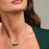 Artisia 18K Gold Halskette w. Saphire