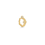 Aurora Gold Plated Earring w. Zirconia
