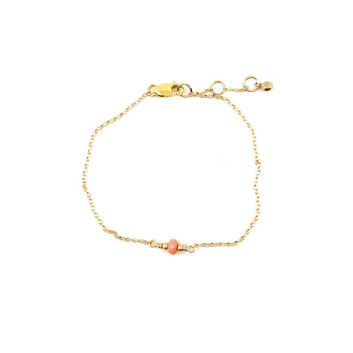 Aurora 14K Gulddoublé Bracelet m. Opal
