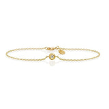 Glory Chain 18K Gold Bracelet w. Diamond