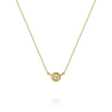 Balloon 18K Guld Halskæde m. Diamant