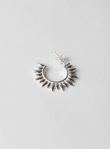 Sun Silver Hoop