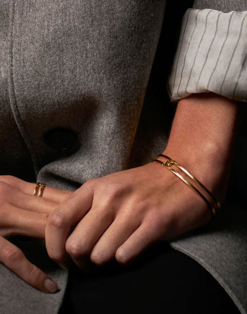 Blast 18K Gold Bracelet