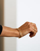 Blast 18K Gold Bracelet