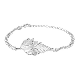 SANA White Gold Plated Bracelet