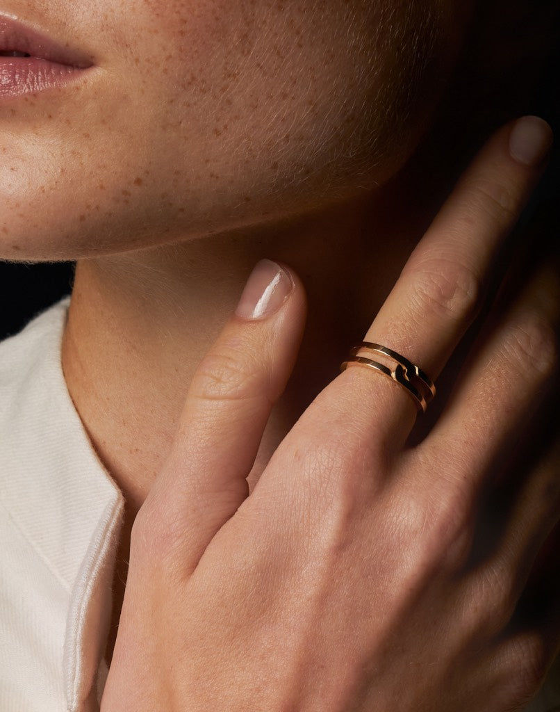 Breeze 18K Gold Ring