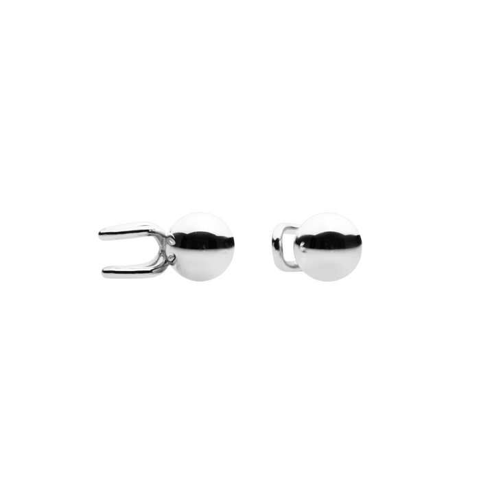 Ball Ear Cuffs Sølv