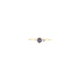 Miss Carla Ring aus 14K I Diamant & Tansanit