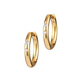 Brigitte Hoops vergoldet I Zirkon & Perlen