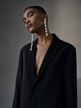 Short Baroque Lariat Earrings (Pre-Order)