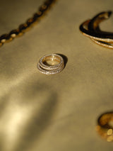 Triple Diamond Eternity Band