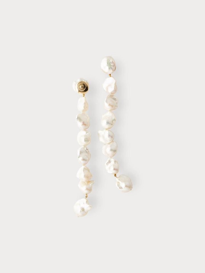 Baroque Lariat Earrings (Pre-Order)