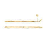 Elsa halvt forgyldt ørering