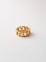 Chain collection 14K Gold Plated Ring