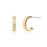 18K Gold Hoops
