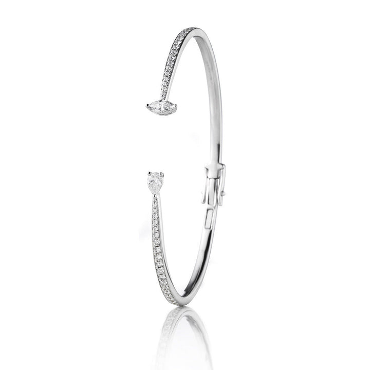 Conscious Armband 18K vergoldet Gold, Rosé- oder Weißgold I Diamanten