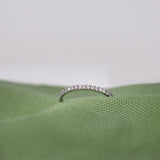 Rock Classic Ring aus 18K Weißgold I Diamanten