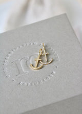 Rock Hope 18K Whitegold Pendant w. Diamond