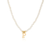 Divina 18K Forgyldt Halskæde m. Perler