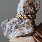 Cosmic Infinity 18K Gold Ring w. Lab-Grown Diamonds