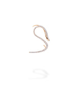 Cosmic 18K Rosegold Earring w. Diamonds