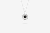 IX Anker Silver Pendant w. Onyx