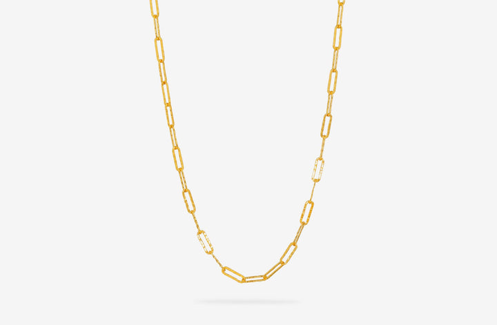 IX Alpha 22K Gold Plated Necklace