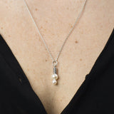 Stella Point Necklace (pendant + chain) Silver